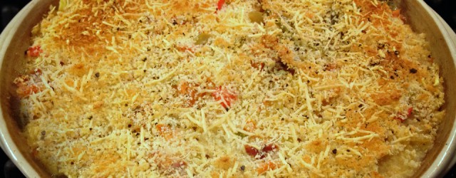 After guilting my brother into giving up some Smoked Salmon on Christmas Eve, I knew I’d better put my prize to good use. This pasta casserole is fabulous. I love...