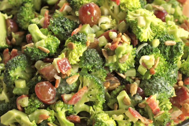There are foods that I love and there are foods that I crave. Broccoli and Bacon Salad certainly fits the crave category. I even had a good friend become slighly […]