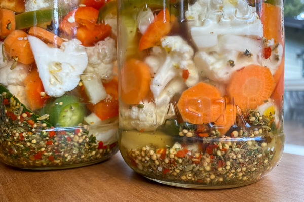 Italian giardiniera is basically a garden in a jar. After years of buying the tiny jars at the store for silly prices, I discovered that it’s quite easy to make […]
